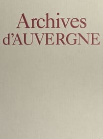 Archives d'Auvergne
