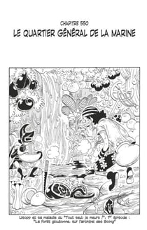 One Piece édition originale - Chapitre 550 - Le quartier général de la Marine