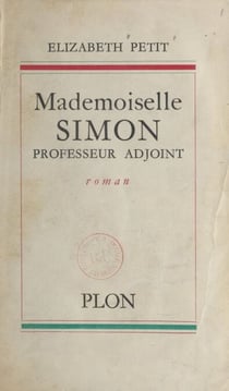 Mademoiselle Simon - Professeur adjoint