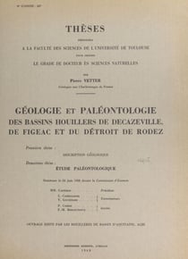 Géologie et paléontologie des bassins houillers de Decazeville, de Figeac et du détroit de Rodez (2). Étude paléontologique