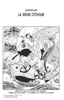 One Piece édition originale - Chapitre 624 - La reine Otohime