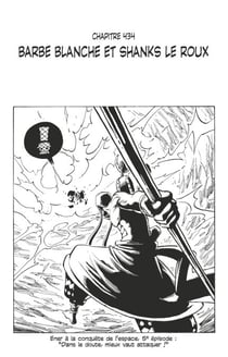 One Piece édition originale - Chapitre 434 - Barbe Blanche et Shanks le Roux