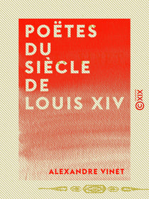 Poëtes du siècle de Louis XIV