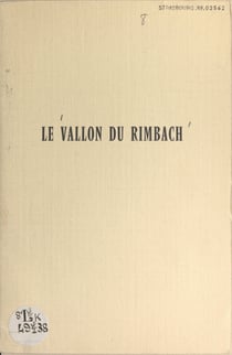 Le vallon du Rimbach