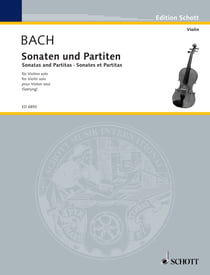 Sonatas and Partitas - for Violin solo