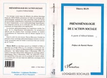 Phénoménologie de l'action sociale - A partir d'Alfred Schütz