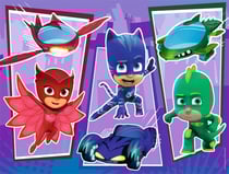 Puzzle 30 pièces - Les Pyjamasques et leurs super-véhicules