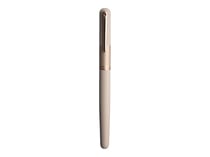 Stylo plume - Noir - Fusion - Plume moyenne - Oberthur - Crème et cuivré