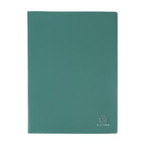 Porte-vues A4 - 20 vues - Polypro - Exacompta - Vert foncé