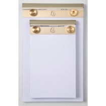 Exacompta L'Esprit Paris FAF No.3 - Bloc de bureau - 115 x 185 mm - blanc - uni