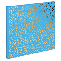 Album photo livre - 30 pages blanches - 25 x 25 cm - turquoise