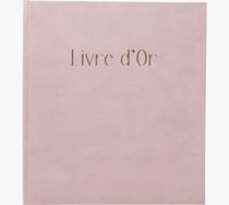 Livre d'or Exacompta - Nude - 21 x 29 cm - Skandi - 140 pages tranche or