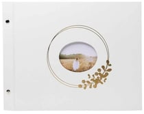 Album photo Exacompta - Blanc - 37 x 29 cm - Ringflower - 40 pages blanches