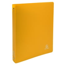 Classeur  A4 maxi Polypropylène Exacompta - Dos 30mm - Jaune - Opak