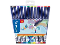 Lot de 12 stylos-feutres effaçables - FriXion Fineliner - Pointe fine - Pilot