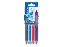 POCHETTE 4 FRIXION CLICKER 0.7 B/T/R/V