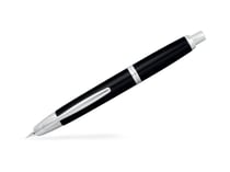 Stylo plume Pilot - Capless Rhodié or 18k - Noir - Plume moyenne