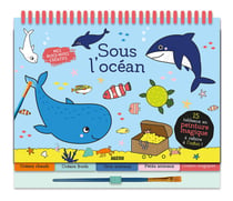 Sous l'océan : 15 tableaux en peinture magique à refaire à l'infini