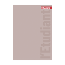 Agenda scolaire journalier 2025/2026 L'Etudiant - Métal rose - 15 x 20 cm