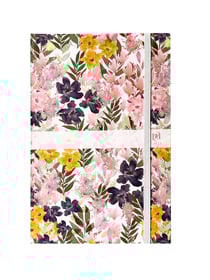 Agenda semainier 2026 Oxford - Rose - 16 x 24 cm - Flowers