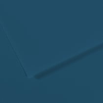 Feuille MI-TEINTES® Canson - 50 x 65 cm - 160g/m² - Bleu pétrole