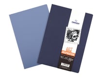 Lot de 2 carnets à dessin Art Book Inspiration A6 - Noir/gris