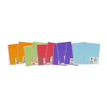 CANSON - Cahier de notes - reliure à anneaux métalliques - A5 - 50 feuilles - papier blanc - uni - couverture bleue