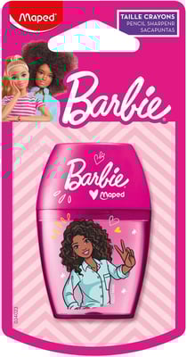 Taille-crayons 1 trou avec réservoir Maped - Barbie