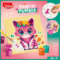 Peinture au numéro Maped Creativ - Chat Lapin