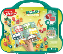 Mallette de 26 tampons Maped Creativ - Dinosaures