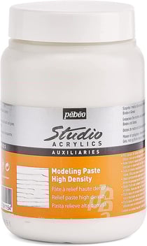 Pâte à relief haute densité à grain sablé Studio Acrylics Pébéo - 250 ml