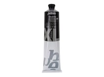 Tube 200 ml de peinture à l'huile Pébéo Studio - XL - noir intense - Fine