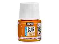 Pot 45 ml peinture acrylique pour cuir Pébéo Setacolor Cuir - Orange