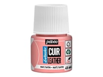 Pot 45 ml peinture acrylique pour cuir Pébéo Setacolor Cuir - Rose sakura