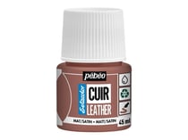Pot 45 ml peinture acrylique pour cuir Pébéo Setacolor Cuir - Terracotta