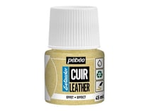 Pot 45 ml peinture acrylique pour cuir Pébéo Setacolor Cuir - Paillette or