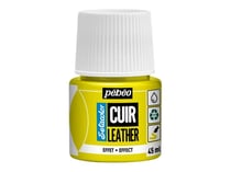 Pot 45 ml peinture acrylique pour cuir Pébéo Setacolor Cuir - Jaune fluo