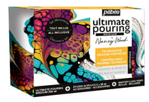 Set de découverte de peinture Pébéo Ultimate pouring medium