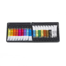 Lot de 18 tubes 12 mL peinture aquarelle Pébéo Studio Aquarelle - Transparent