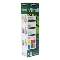Set d'initiation vitrail Pébéo - 6 x 20 ml