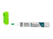 Marqueur tissus clairs - 7A - Setacolor Pébéo - vert fluo