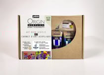 Kit collection carnet d'art Pébéo - Origin Acrylics