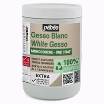 Gesso Blanc monocouche Pébéo - Studio Green - 945 ml