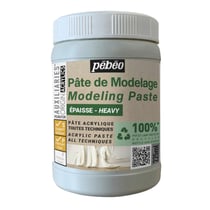 Pot 225 mL de pâte de modelage Pébéo - Studio Green - épaisse
