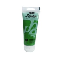 Tube 100 ml de peinture Studio Acrylics High Viscosity Pébéo - Vert d'oxyde de chrome - Fine - Opaque