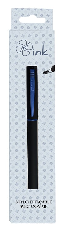 Stylo à encre - bleu - Effacink soft mood - pointe bille moyenne - Carpentras Sign
