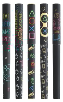 Stylo plume Ink - Plumink - Let's play - Pointe iridium M - Modèle aléatoire - Vendu à l'unité