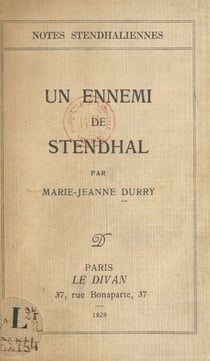Un ennemi de Stendhal