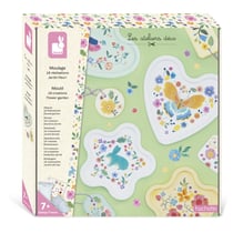 Kit de moulage Janod - jardin fleuri