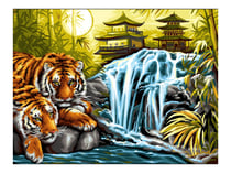 Peinture au numéro Oz International - Sérénité - 30x40 cm